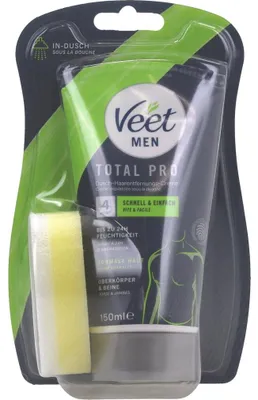 Zdjęcie produktu dla Veet dla mężczyzn Krem do depilacji pod prysznic Power Effect 150ml