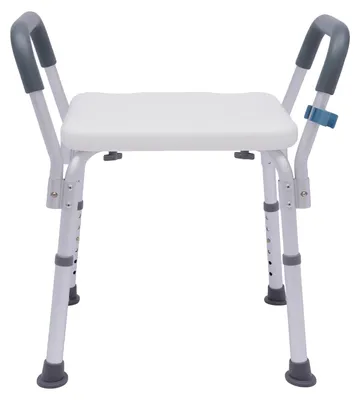 Immagine prodotto di Sgabello da doccia, regolabile in altezza, design resistente, BIANCO