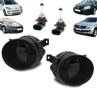 Immagine prodotto di Fari antinebbia modello HB4, colore grigio fumo, compatibili con VW Golf 5, Jetta, Scirocco, Up e Citigo