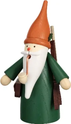 Produktbild von Räucherfigur Jägerwichtel BxHxT 9x16x6cm NEU