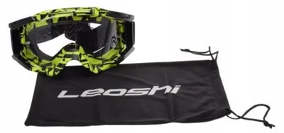 Obrázek produktu pro Leoshi NEON Motocyklové brýle Cross Enduro Zelené