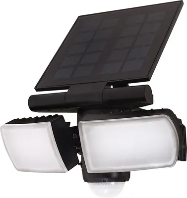 Image de Lampe solaire à LED avec capteur, 8W, 600lm, Li-on - 8592718027469