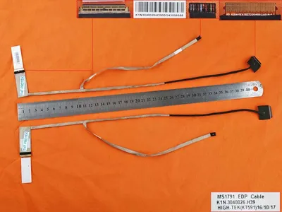 Obrázok produktu pre Zobrazovací kábel obrazovky kompatibilný s 30-PIN pre MSI GE72-6QC048NL, GE72 2QDi716H11