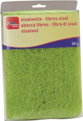 Produktbild von Glorex Sisalgras in Box 30 g hellgrün