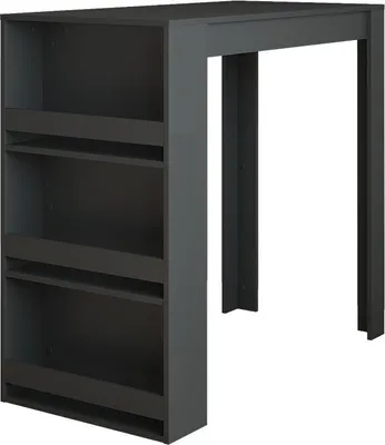 Image de Table de bar Vicco Repose Anthracite 57x117cm, Model 55351