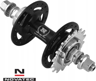 Produktbild von NOVATEC A166SBT Sharp Laufrad Road Fix/Single 36H Hinterradnabe Schwarz