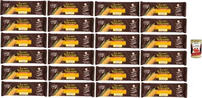 Produktbild von Le Veneziane Pasta di Mais Spaghetti, senza glutine,100% italienische Maisnudeln, glutenfrei. gluten free 24x 250g + Italian Gourmet polpa 400g