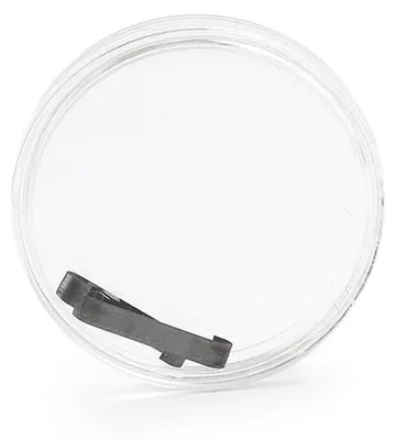 Produktbild von INF Titanlegierung Nitinol Nagelkorrekturclips Schwarz 5 Größen 2 Stück 16 mm