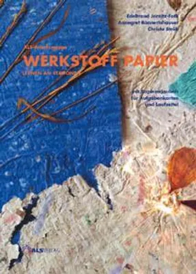 Produktbild von Lernen an Stationen. Werkstoff Papier