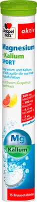 Produktbild von Doppelherz | Magnesium+Kalium | 15 Brausetabletten