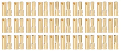 Produktbild von 30 Sets vergoldete Messing-Batterieanschlüsse, Stecker- und Buchsen-Set