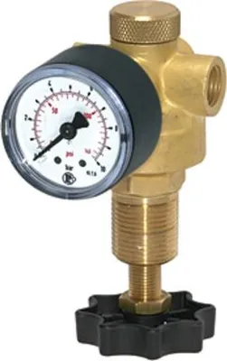 Zdjęcie produktu dla Regulator ciśnienia Riegler do wody, z manometrem, G 1/4, 0,5 - 10 barów