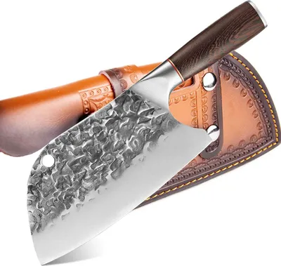 Produktbild von Metzgermesser, Hackbeil oder Universalmesser Dieses serbische Kochmesser liegt gut in der Hand, ist Rasiermesserscharf ist Outdoor Messer als auch Küchenmesser
