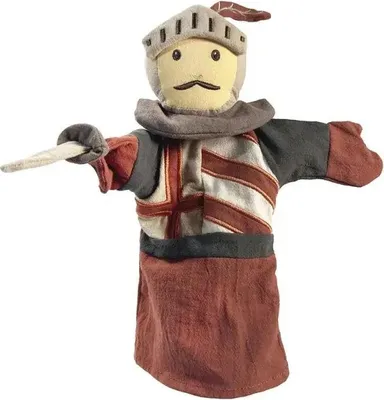 Image de Marionnette Chevalier - héros courageux pour les jeux de rôle