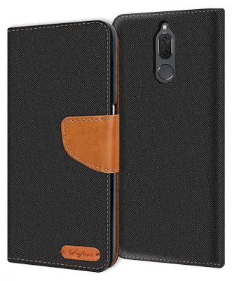 Immagine prodotto di Coprire il telefono cellulare Huawei Mate 10 Lite caso Portafoglio Flip Case Custodia protettiva copertura Tessuto Cover