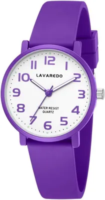 Produktbild von Watch For Kinder Armbanduhr Mädchen Jungen mit Silikonarmband,analoge Kinderuhr zum Lernen,Im Dunkeln Leuchtend