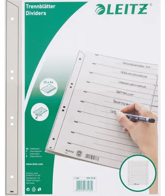 Produktbild von Leitz Bookmark, grey, 24 cm, 30 cm