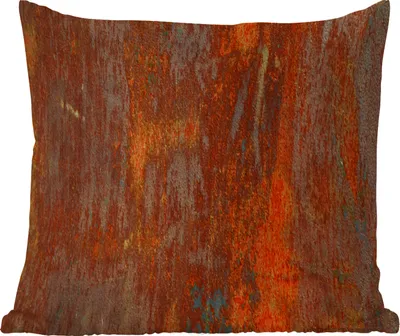 Produktbild von MuchoWow® Outdoor Kissen - Rot - Orange - Blau - 40x40 cm - Wetterfest - Lounge Kissen - Kopfkissen - Interieur - Polster mit Bild