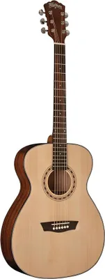 Imagen del producto de Silecomplaza, Serie Apprentice, Guitarra acústica folk con cuerpo de caoba
