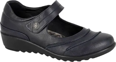 Produktbild von Boulevard - Riemchenschuhe für Damen DF4611 (42 EU) (Marine)
