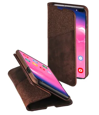 Immagine prodotto di Libretto Prime Line Gentle Brown per Samsung Galaxy S10+