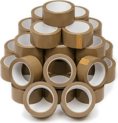 Obrázek produktu pro Sada 30 rolí levné balicí pásky (48 mm x 50 metrů, hnědá)