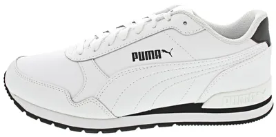 Produktbild von PUMA ST Runner v2, Uni, Erwachsener, Weiß, Einfarbig, Schnürverschluss, Gummi