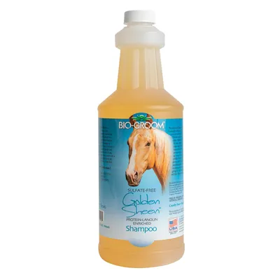 Produktbild von Bio-Groom Golden Sheen Shampoo for Horses, Pferd, 2-in-1 Shampoo & Spülung, 1000 ml