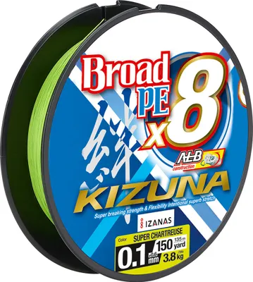 Produktbild von Owner Kizuna 8braid 135m chartreuse 0,13mm/6,7kg