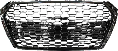 Immagine prodotto di Griglia radiatore griglia sportiva griglia a nido d'ape nero lucido per Audi A4 B9 8W da
