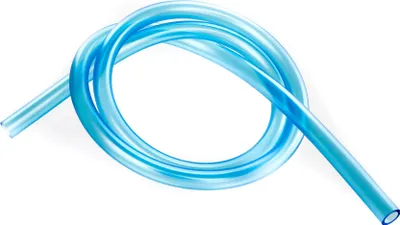 Produktbild von Benzinschlauch, Blau-transparent, 1 Meter, Ø 8x11mm