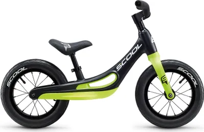 Produktbild von S'COOL pedeX magnesium - Black/Yellow | Laufrad | ab 1 Jahr | 12 Zoll