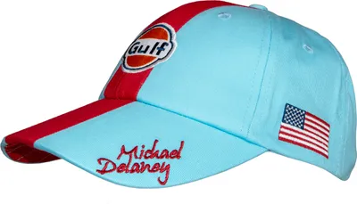 Produktbild von Gulf - Michael Delaney - Vintage Basecap - Strapback - OSFA - Gulf Blue