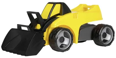 Productafbeelding van Lena GIGA TRUCKS 02145, Graafmachine, 3 jaar/jaren, Kunststof, Staal, Zwart, Geel