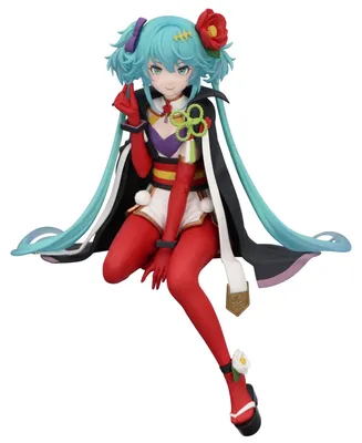 Produktbild von Hatsune Miku Noodle Stopper PVC Statue Flower Fairy Camellia 15 cm