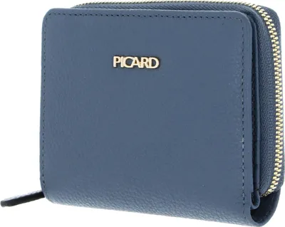 Produktbild von PICARD Leder Geldbörse Java 1 Wallet Denim blaugrau