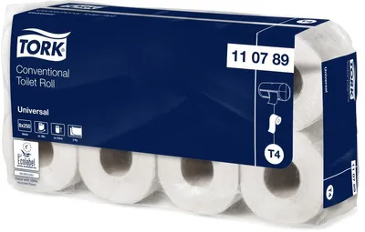Produktbild von Toilettenpapier Universal 110789 T4, Universal, 2-lagig