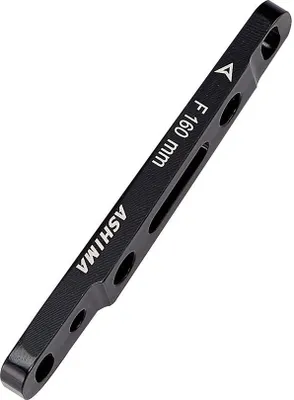 Produktbild von Ashima Au51 140 Mm/160 Mm Scheibenbrems-bremssattel-adapter Silber Silber One Size