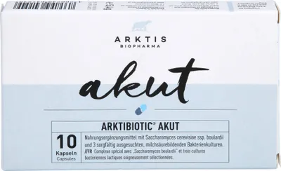 Zdjęcie produktu dla Arktibiotic Acute Capsules 10 kapsułek