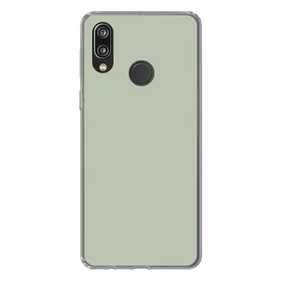 Produktbild von MuchoWow® Handyhülle Schutzhülle Hülle für Huawei P20 Lite (2020) Farbe - Mintgrün - Innenausstattung Silikon Softcase Handy Hülle - Kartenhalter