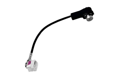 Image de Original Kufatec Auto Adaptateur d'antenne Fakra coudé sur 50 Ohm ISO DIN Universel