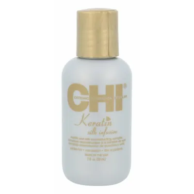 Image de Farouk Systems - Cure nutritive pour cheveux de soie à la kératine CHI (Keratin Silk Infusion) 59ml
