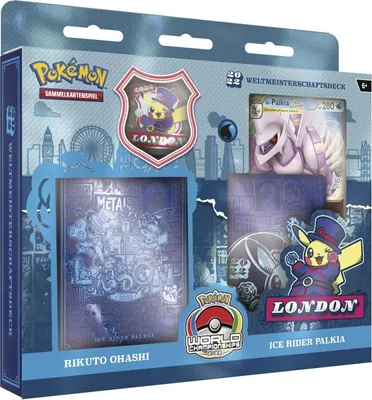 Produktbild von Pokemon World Champion Deck - Rikuto Ohashi - Ice Rider Palkia - Deutsch