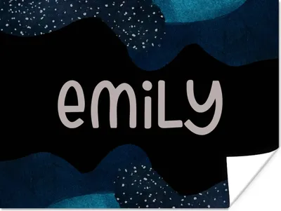 Produktbild von MuchoWow® Poster Emily - Pastell - Mädchen 160x120 cm - Foto Plakat