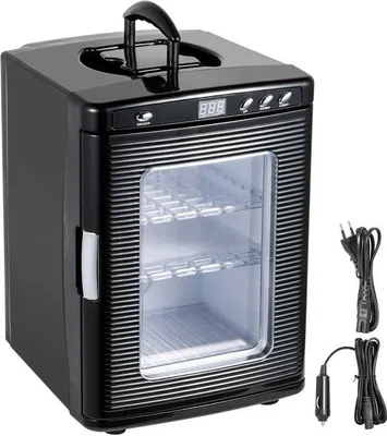 Immagine prodotto di Incubatrice per rettili da 25 litri - Sistema di raffreddamento e riscaldamento da laboratorio - 5-42°C - Apparecchio per l'incubazione delle uova - Colore nero