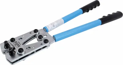 Immagine prodotto di Pinza crimpatrice manuale , kit pinza pressatrice per terminali elettrici, pinza per connettore auto 6-50 mm² , 390 mm, Geko