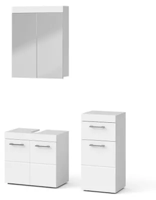 Produktbild von Badmöbel-Set Vicco Luna Weiß 3 Teile, Model 38780