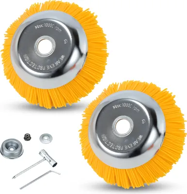 Produktbild von Kefa na burinu 2 nylon 25,4x200mm 8 palcový nástavec na krovinorez nylonová kefa pre krovinorez Stihl