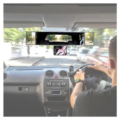 Produktbild von Rückspiegel für Autos | Panorama Konvex Weitwinkel Zubehör für LKW, SUV und PKW