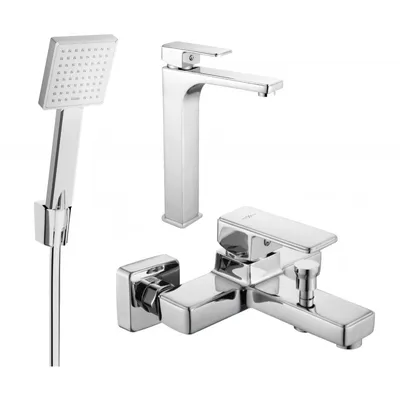 Obrázok produktu pre Mexen Cetus R45 vaňová súprava, chrómová - 744313R45-00